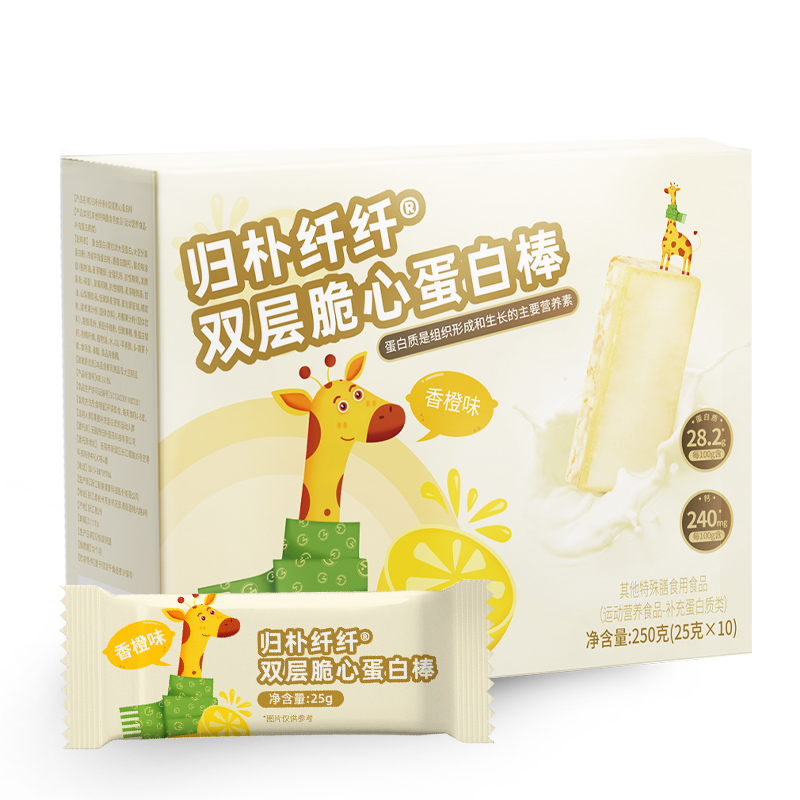 归朴纤纤双层脆心蛋白棒