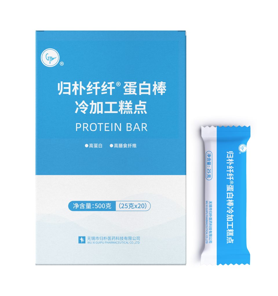 归朴纤纤蛋白棒冷加工糕点（香橙味）